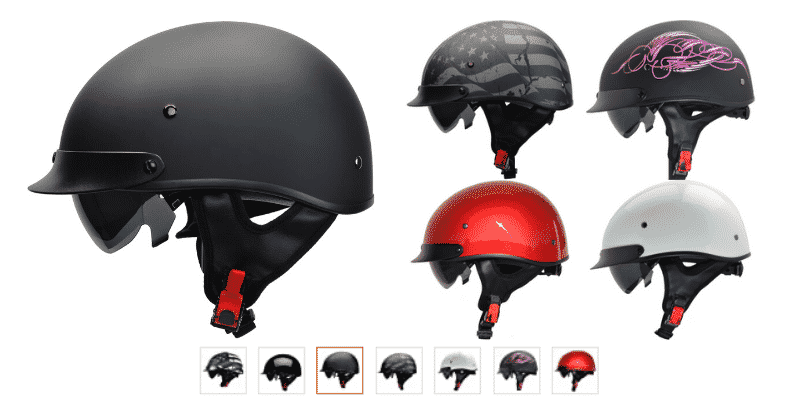 Vega Helmets Unisex-Adult Half Helmet