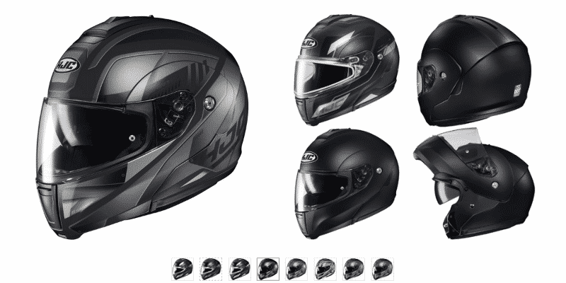 HJC Helmets Solid Mens CL-MAX 3 Modular Street Motorcycle Helmet