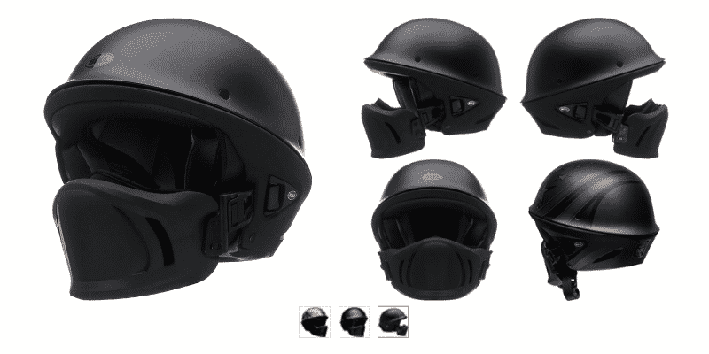 Bell Rogue Half-Size Motorcycle Helmet
