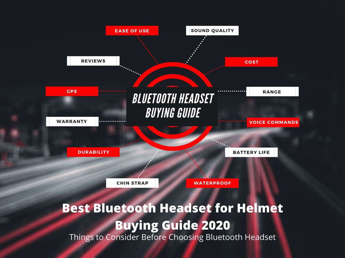 Best Bluetooth Headset Buyer Guide - infographic