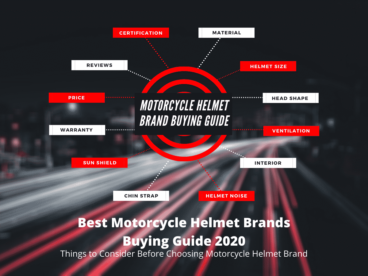 Best Motorcycle Helmet Brands Buying Guide