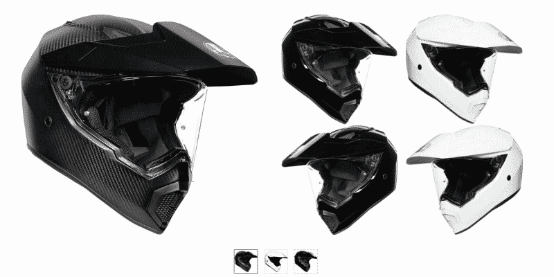 Dainese SpA AX-9 Dual Sport Motorcycle Helmet