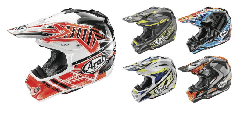 Arai VX-Pro 4 Spike Blue Motocross Helmet