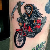 outlaw motorcycle tattoos