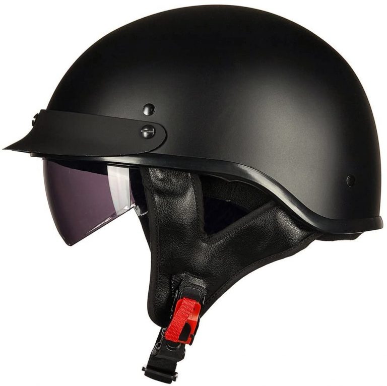 Ilm Half Face Motorcyle Helmet
